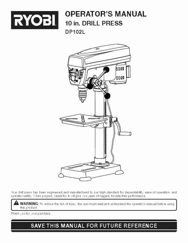 Ryobi Dp100 Drill Press Manual-page_pdf